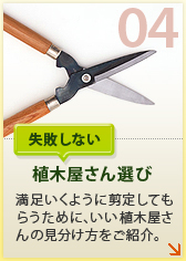 【失敗しない植木屋さん選び】満足いくように剪定してもらうために、いい植木屋さんの見分け方をご紹介。